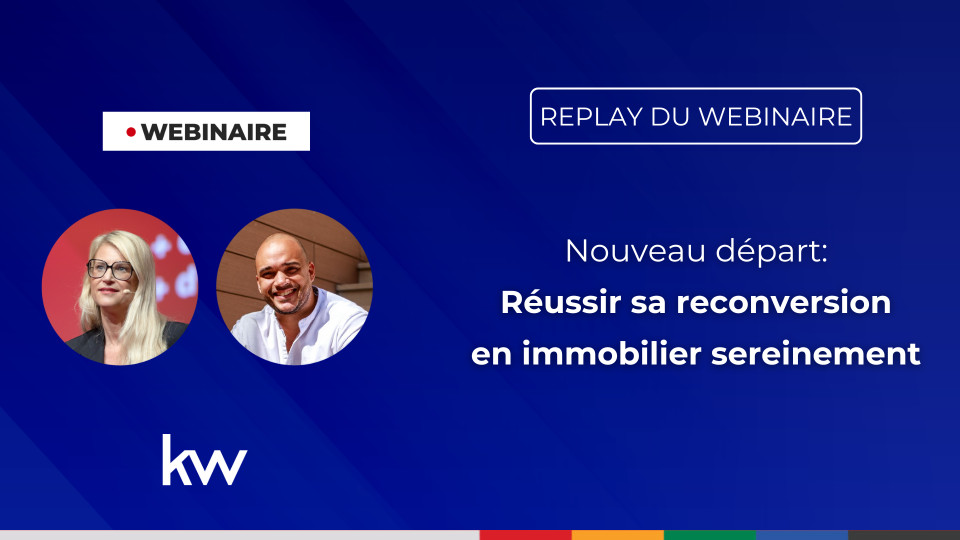 Webinaire : Réussir sa reconversion en immobilier sereinement